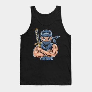 Ninja warrior Tank Top